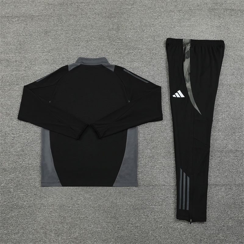 Al Nassr Tracksuit-Black and Grey