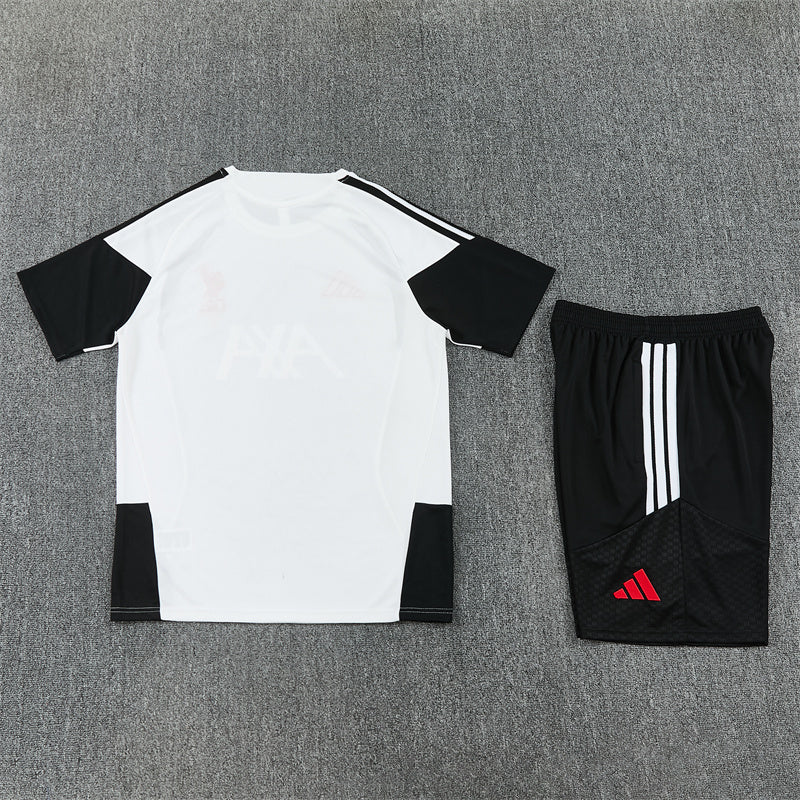 Liverpool Shorts Set-White and Black