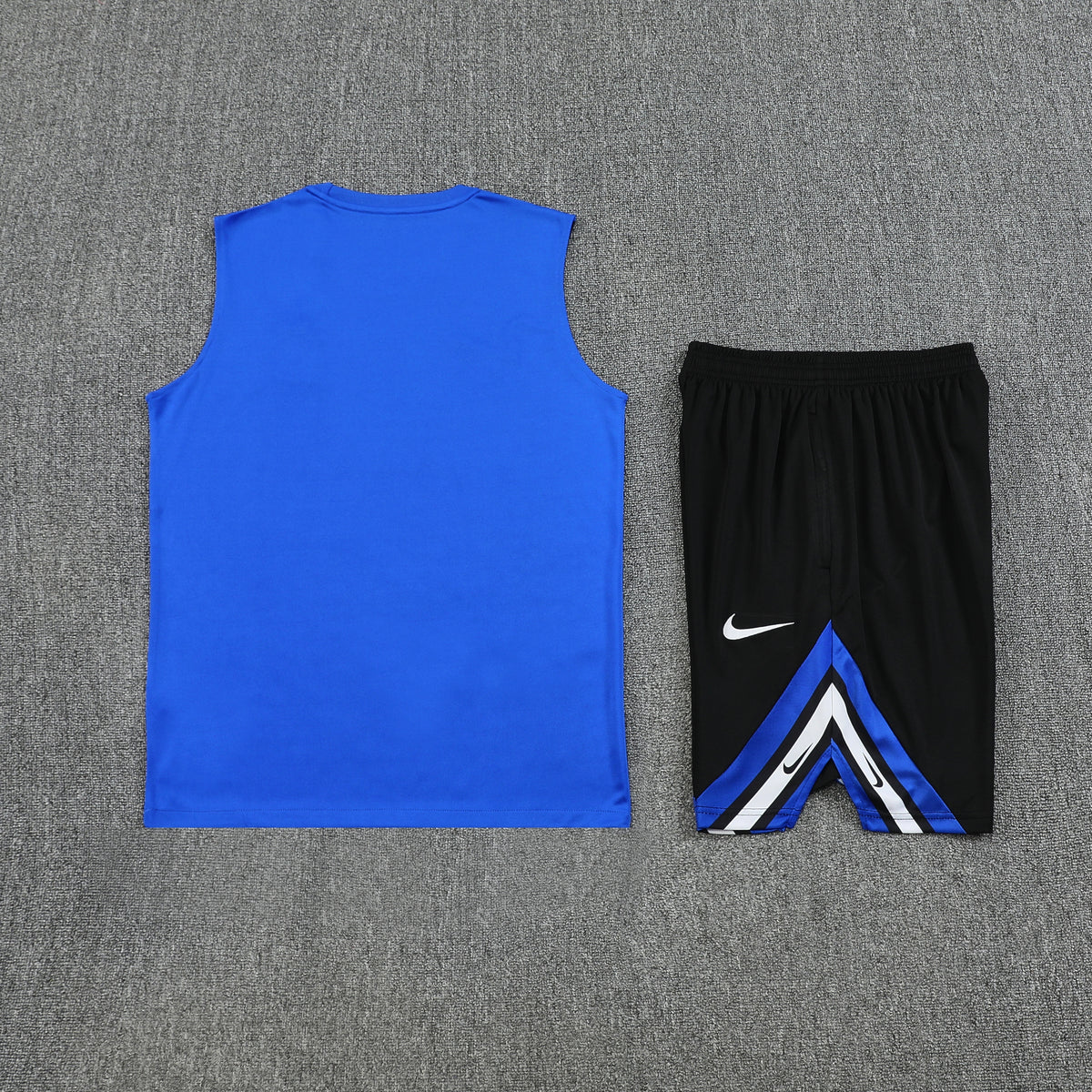 Inter Milan Vest Set-Blue, White and Black