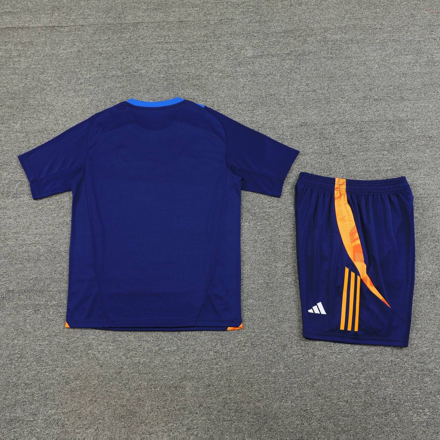 Juventus Shorts Set-Navy Blue and Orange