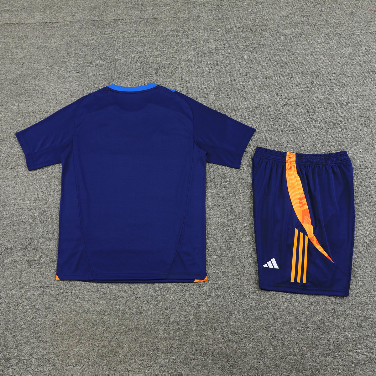 Juventus Shorts Set-Navy Blue and Orange