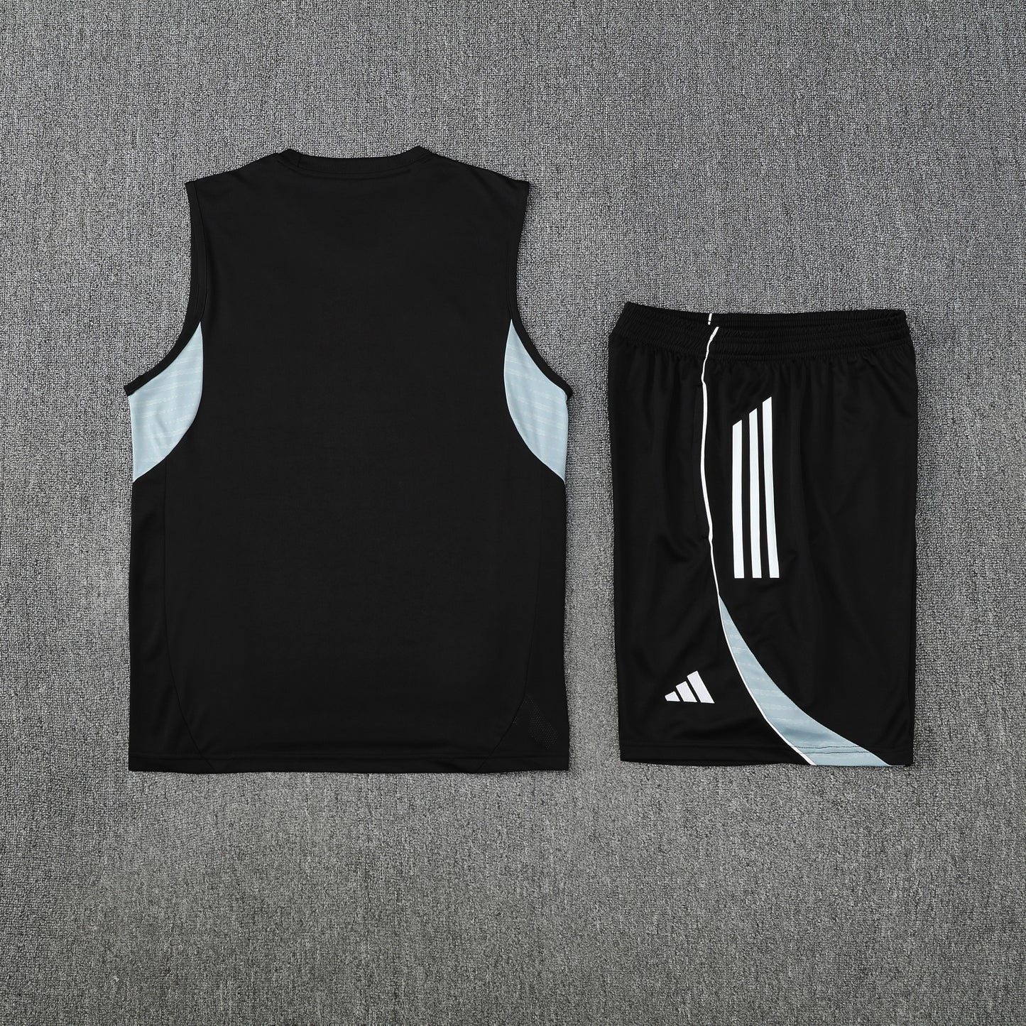 Inter Miami Vest Set-Black and Grey