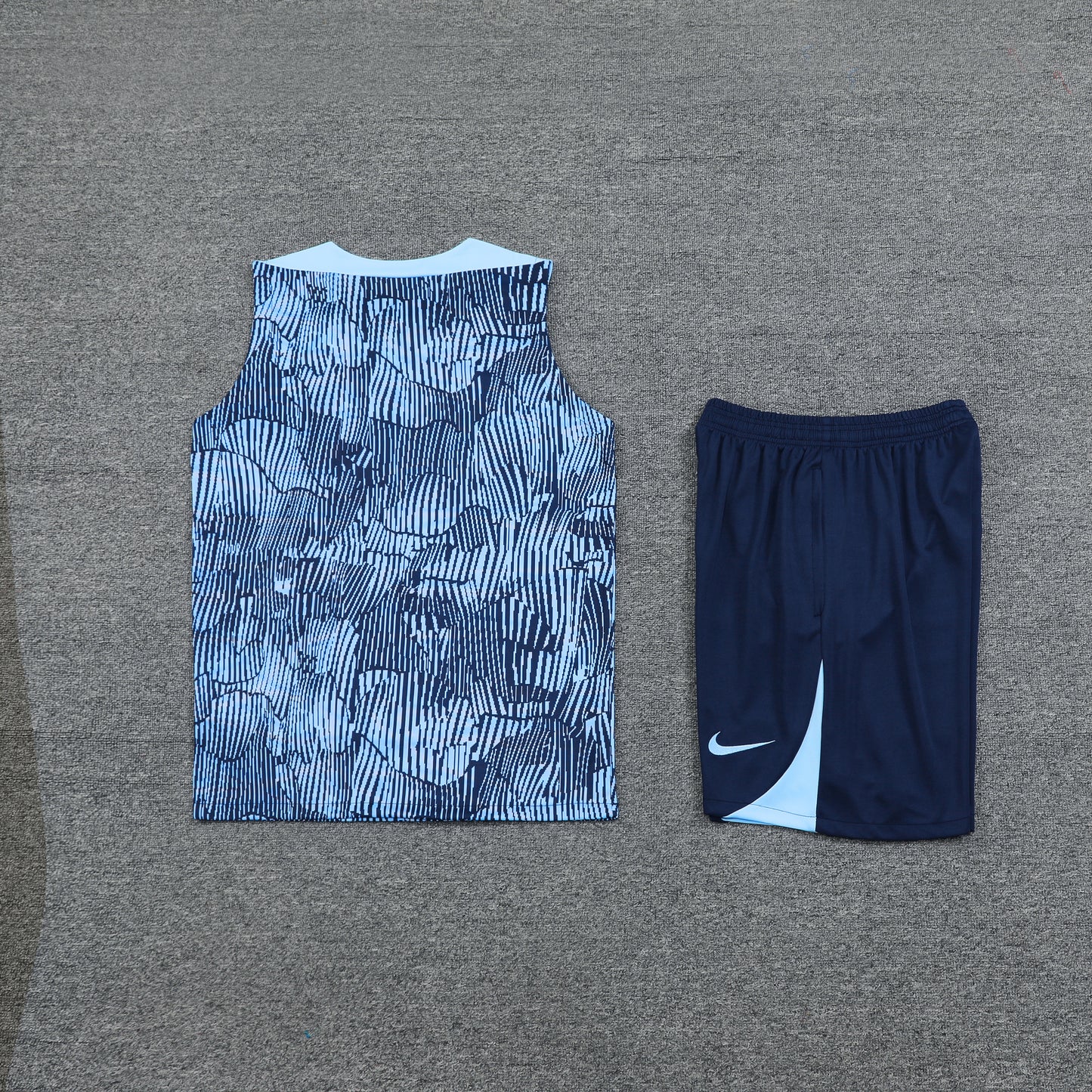 PSG Vest Set-Light Blue and Navy Blue