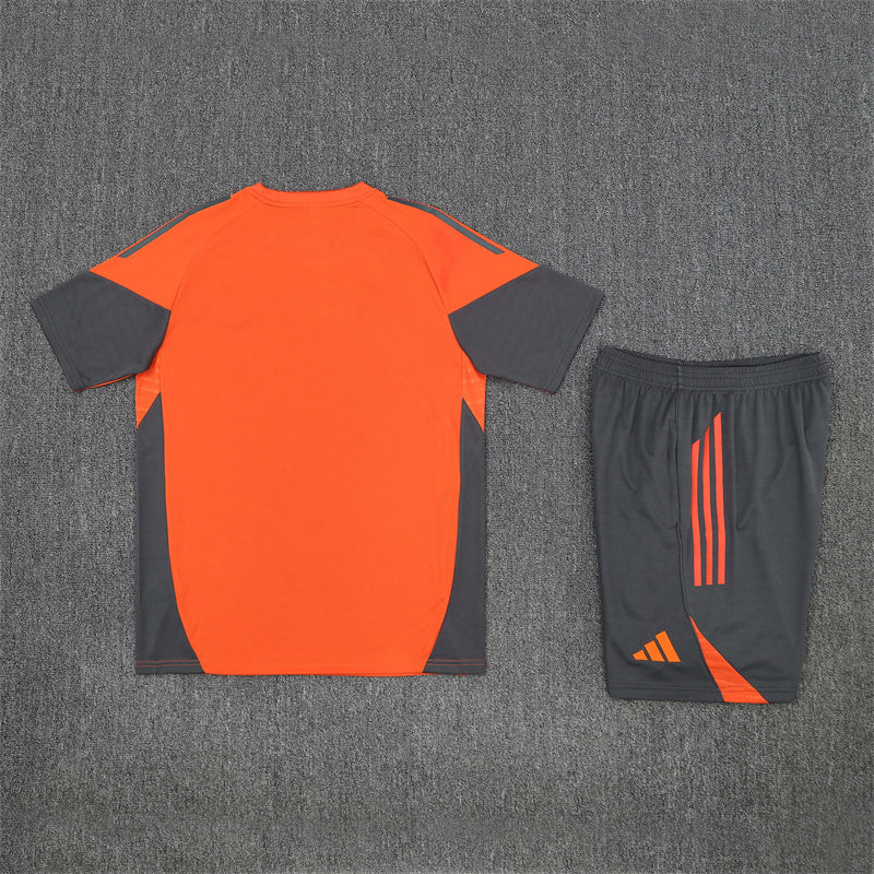 FC Bayern Munich Shorts Set-Orange and Grey