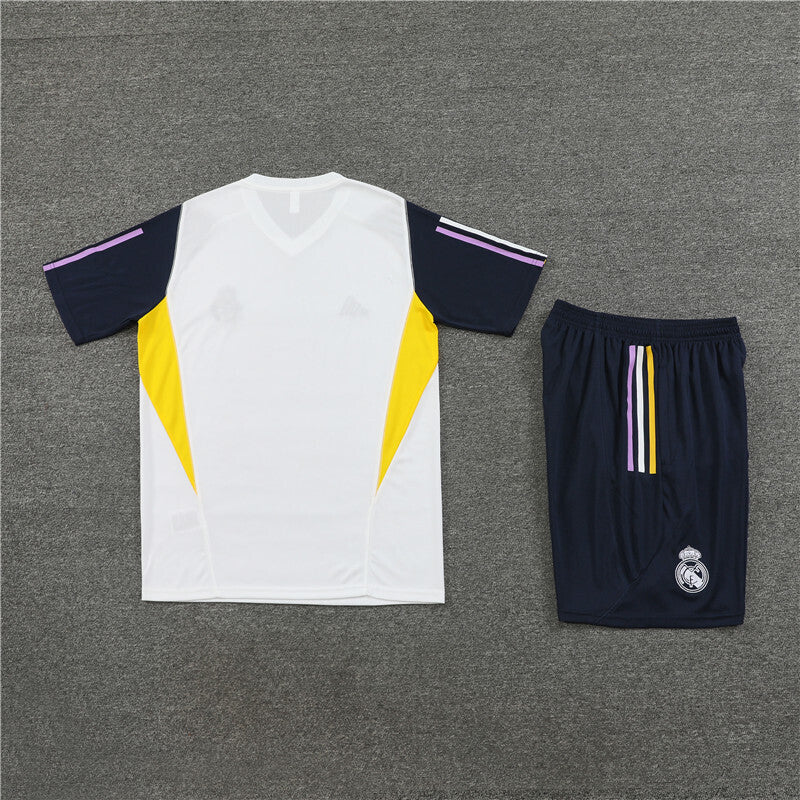 Real Madrid Shorts Set-White and Black