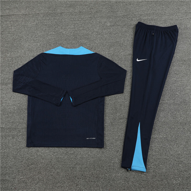 Chelsea Tracksuit-Black and Blue
