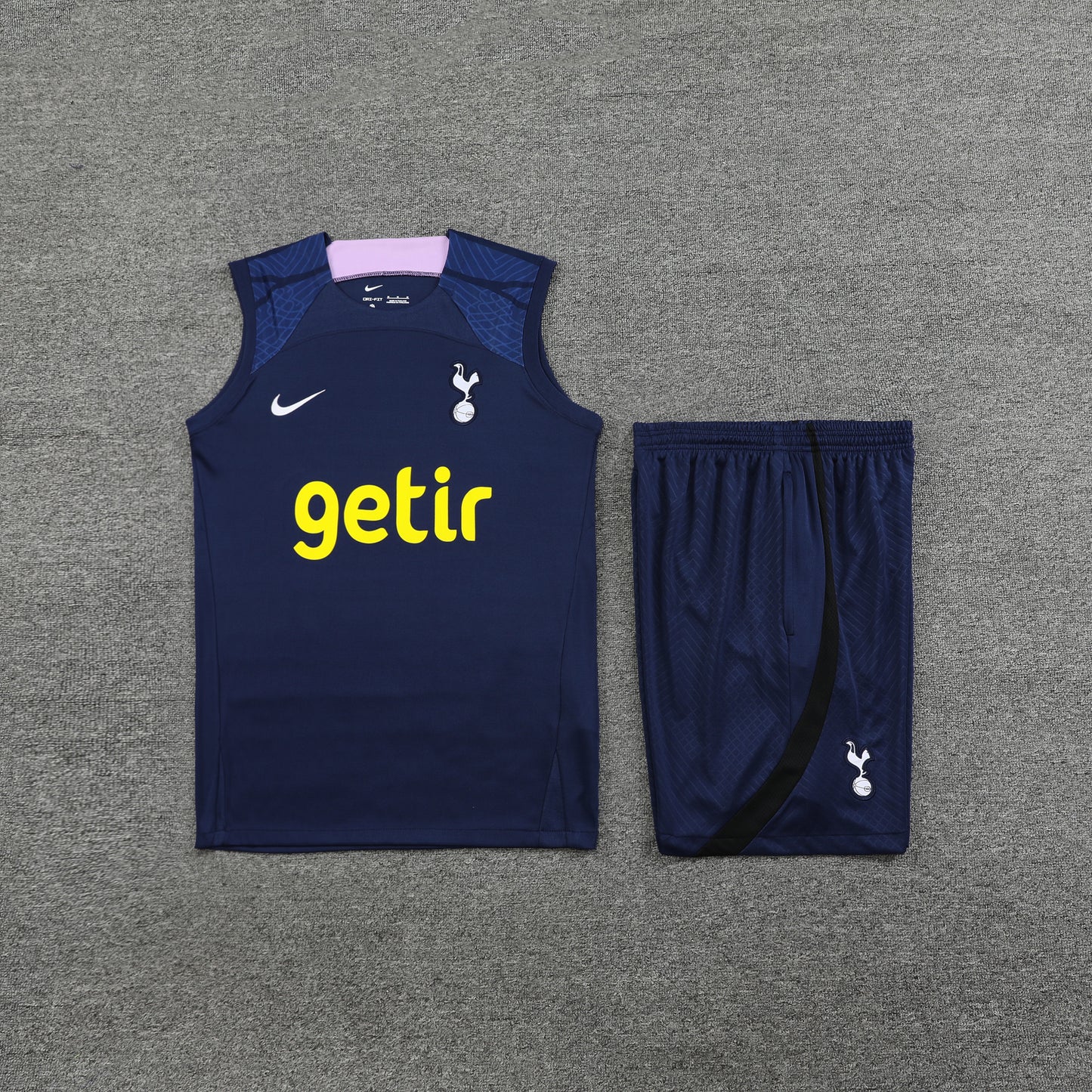 Tottenham Vest Set-Navy Blue
