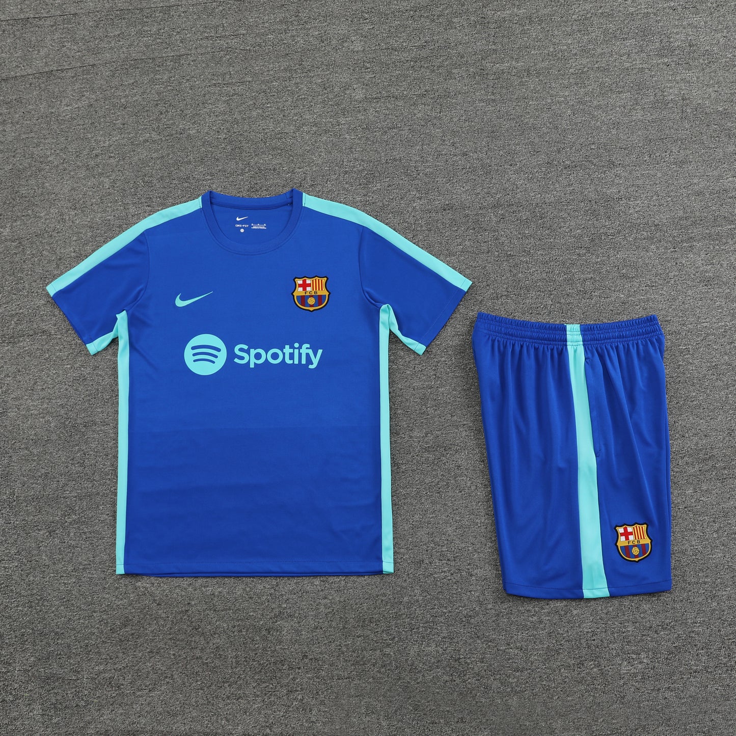 Barcelona Shorts Set-Dark Blue