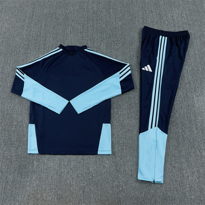 Argentina Tracksuit-Navy Blue and Light Blue