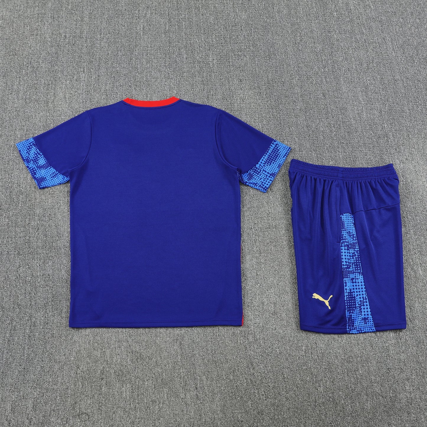 RB Leipzig Shorts Set-Blue and Red