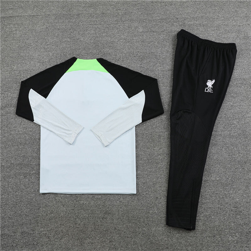 Liverpool Tracksuit-Off White and Black