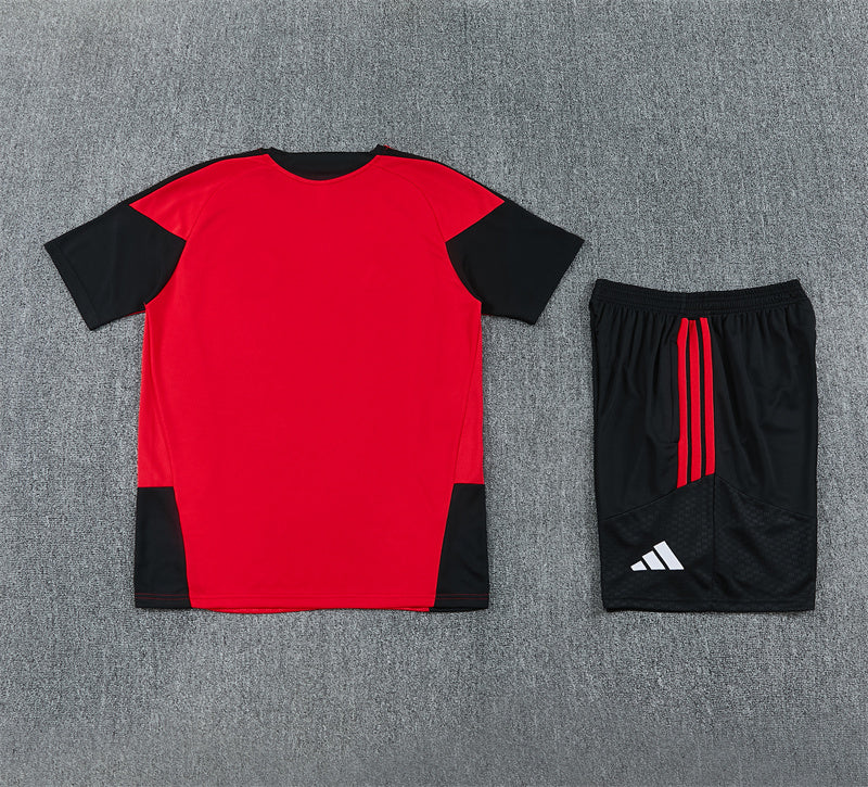 Manchester United Shorts Set-Red and Black