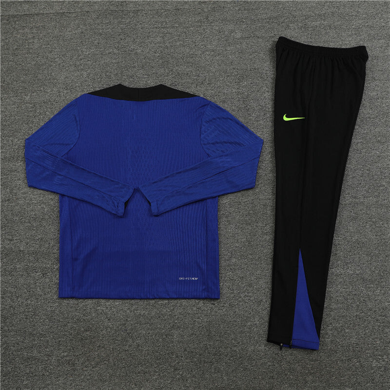 Barcelona Tracksuit-Dark Blue and Black