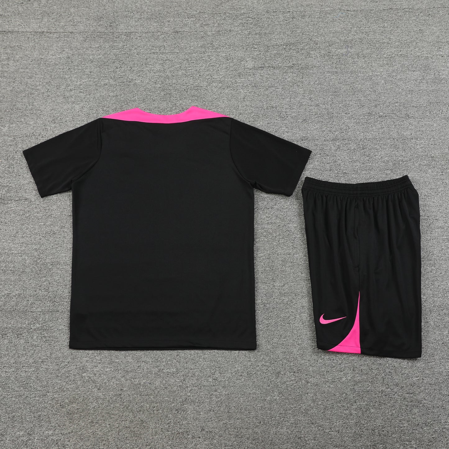 Chelsea Shorts Set-Black and Pink