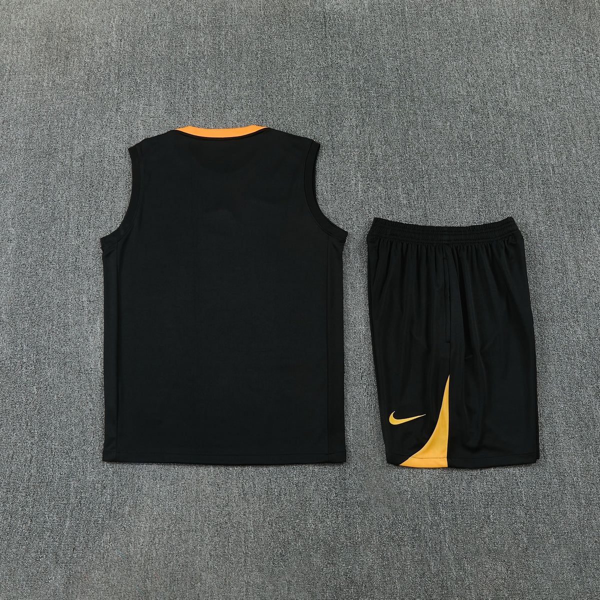 Inter Milan Vest Set-Black and Grey