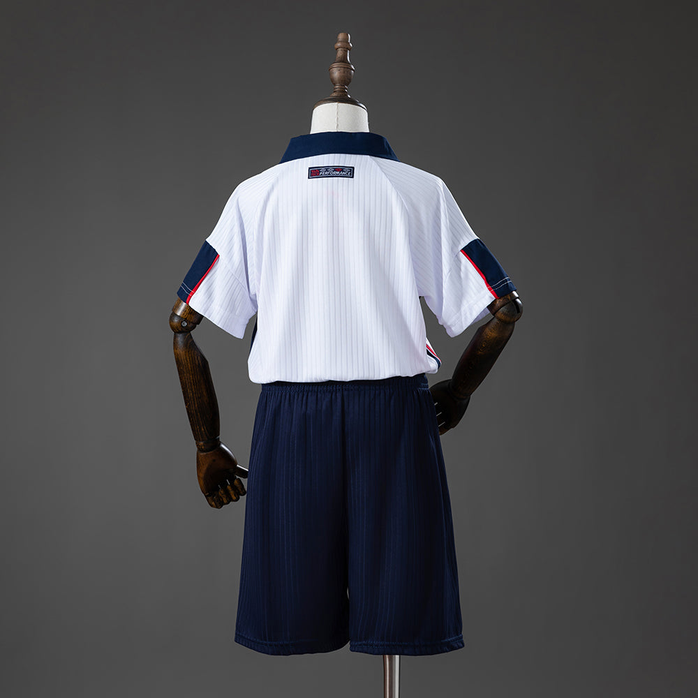 England 1998 Home Retro Kids Kit