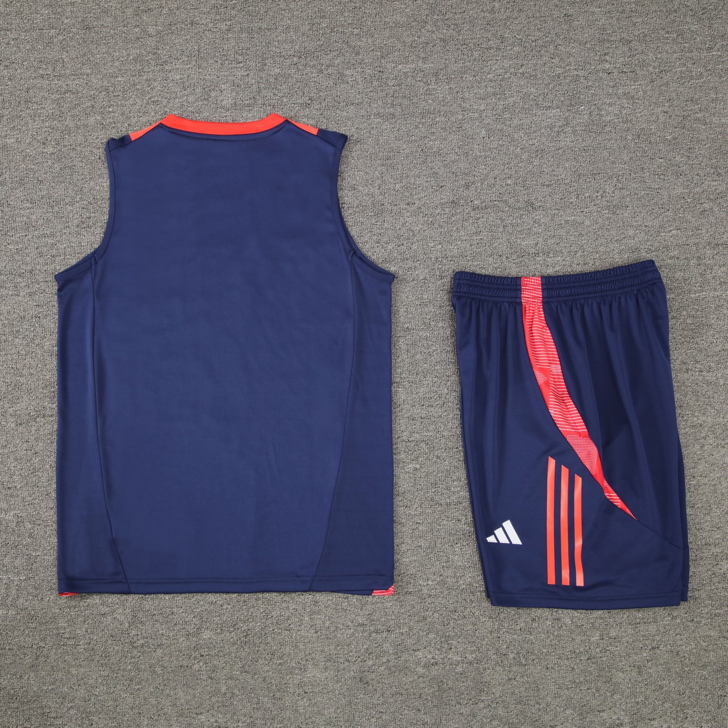 Manchester United Vest Set-Navy Blue and Red