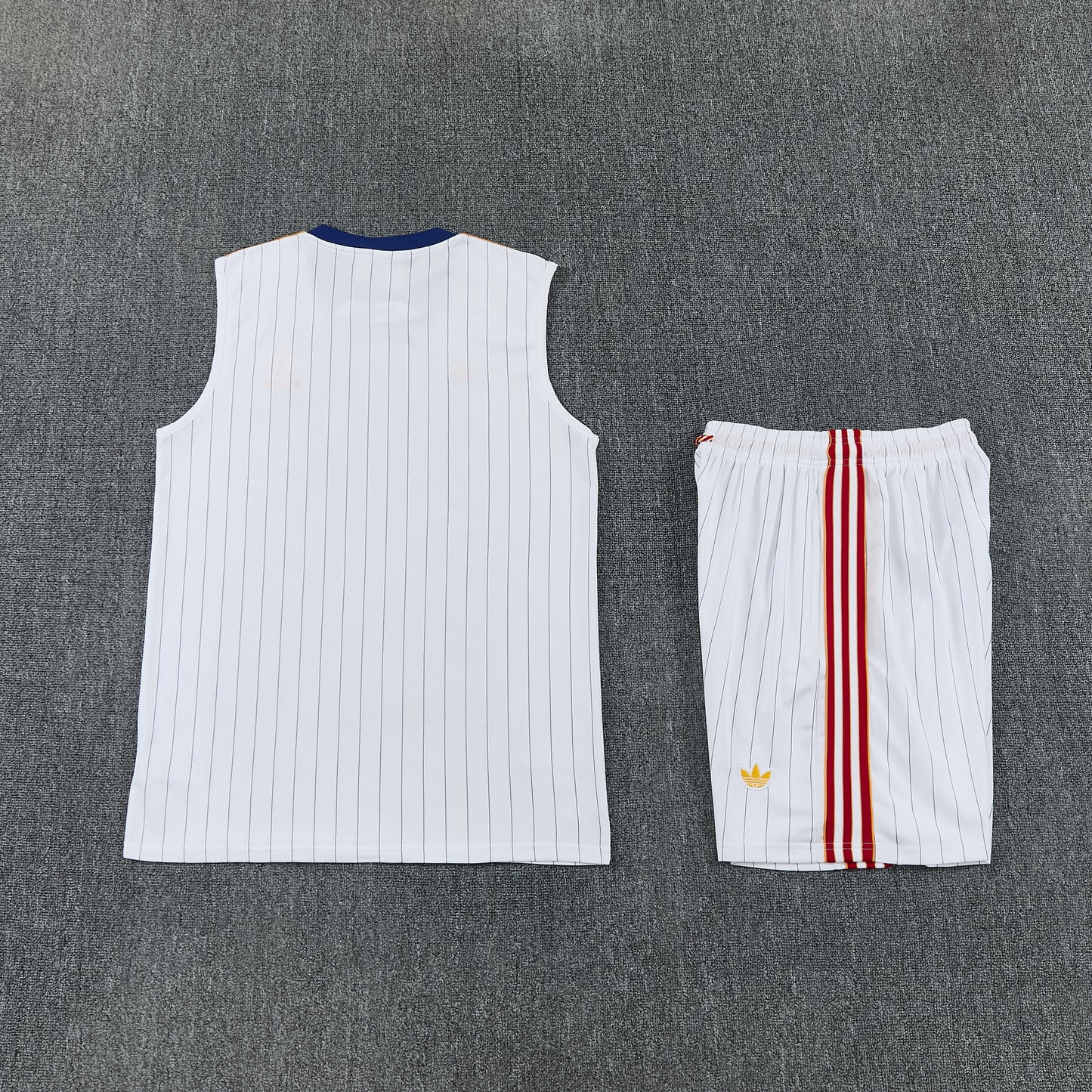 Roma Vest Set-White