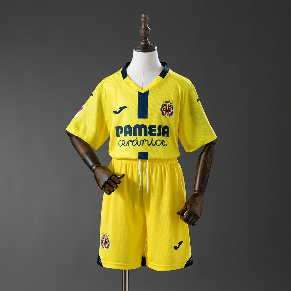 Villarreal 25/26 Home Kids Kit