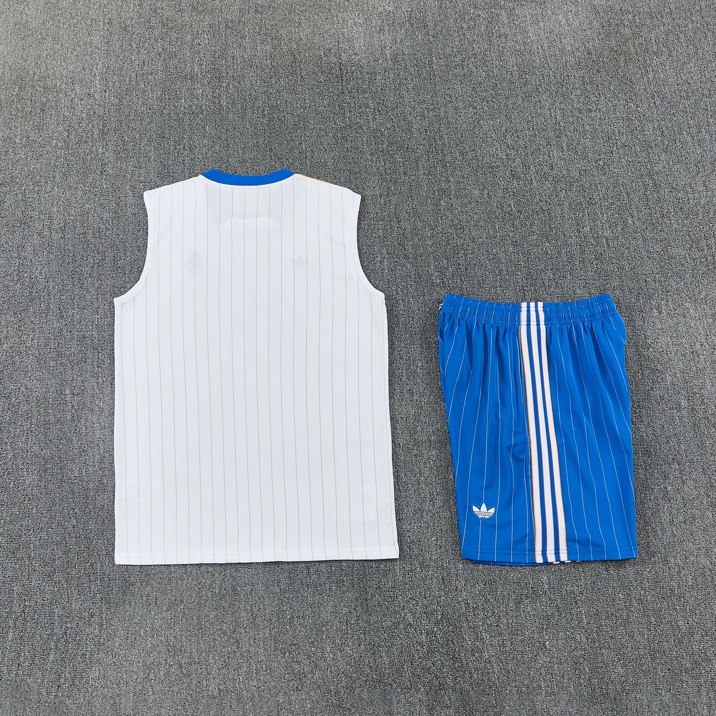 Real Madrid Vest Set-White and Blue