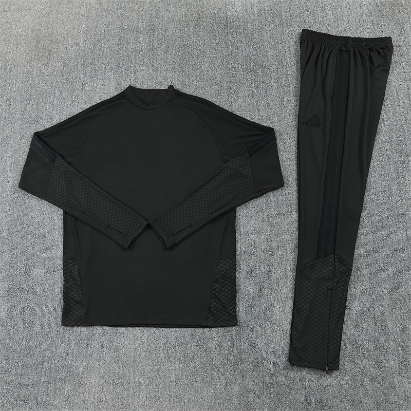 Real Madrid Tracksuit-Black