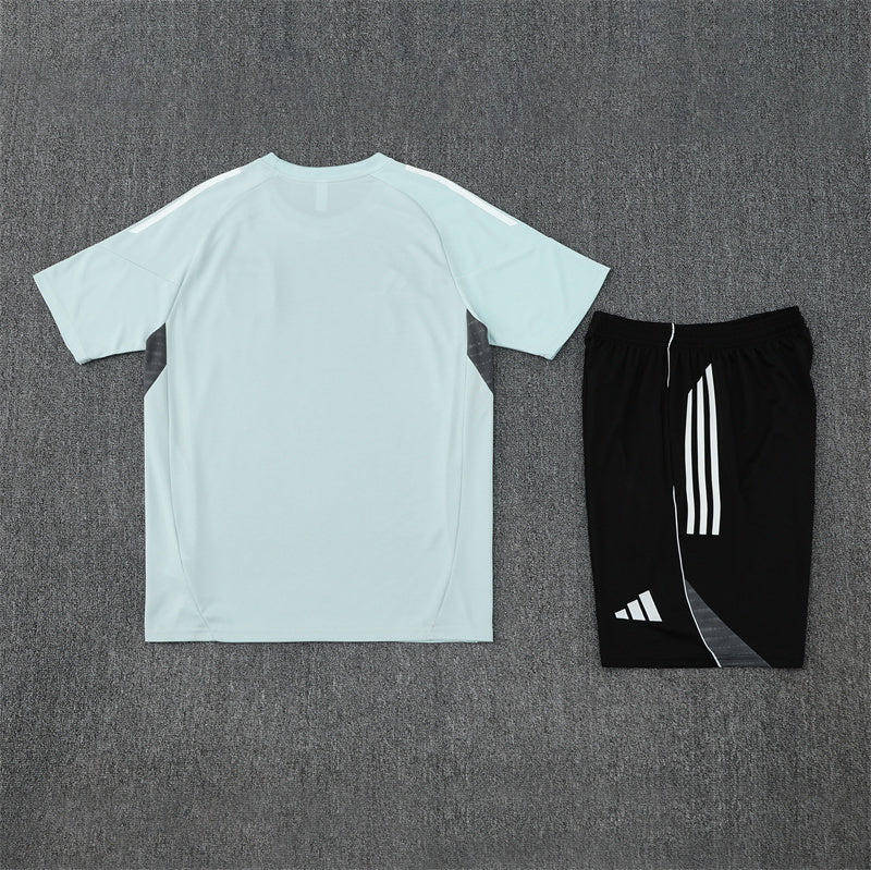 Japan Shorts Set-Light Grey and Black