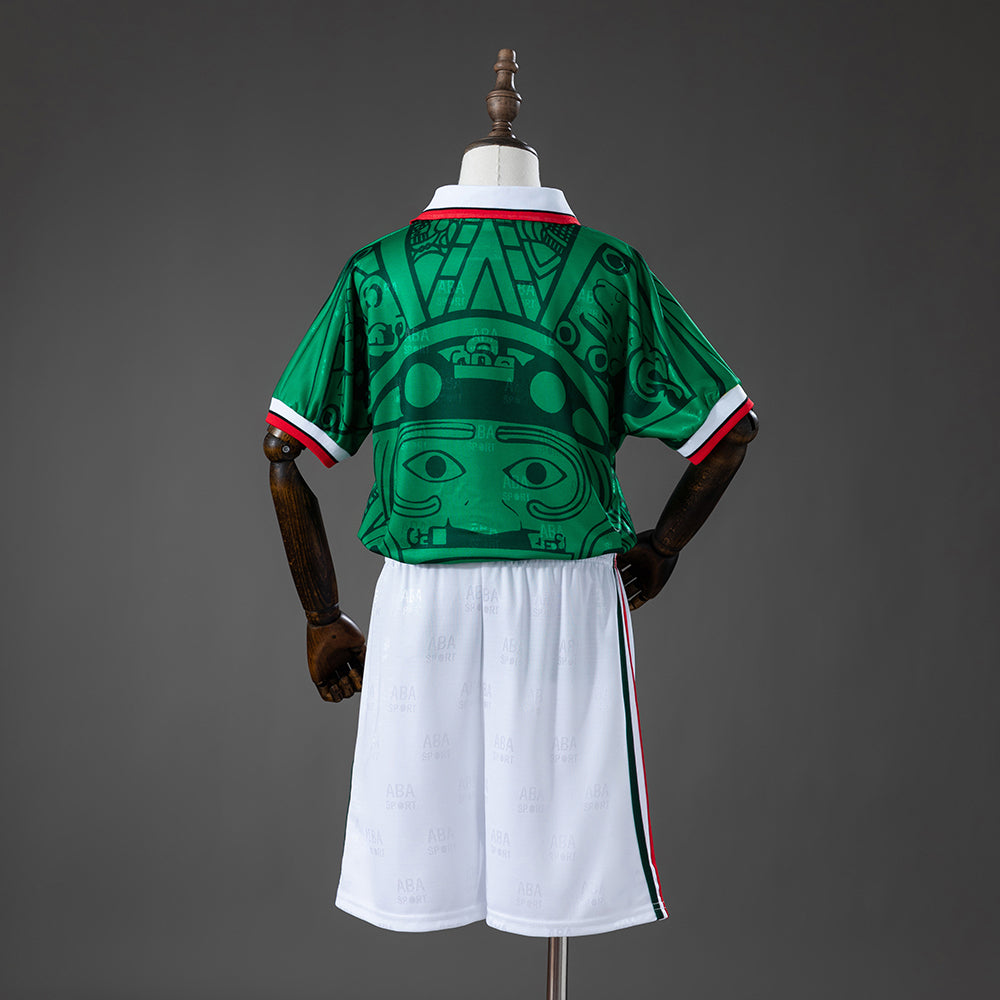Mexico 1998 Home Retro Kids Kit