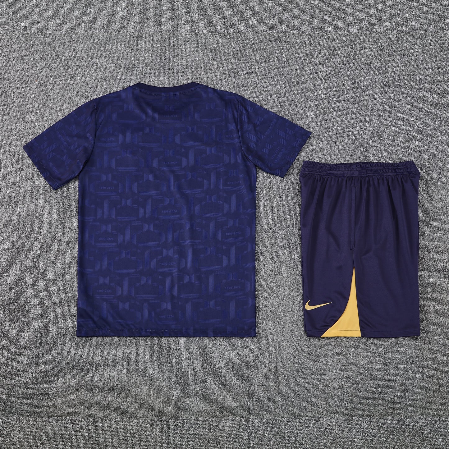 Barcelona Shorts Set-Navy Blue