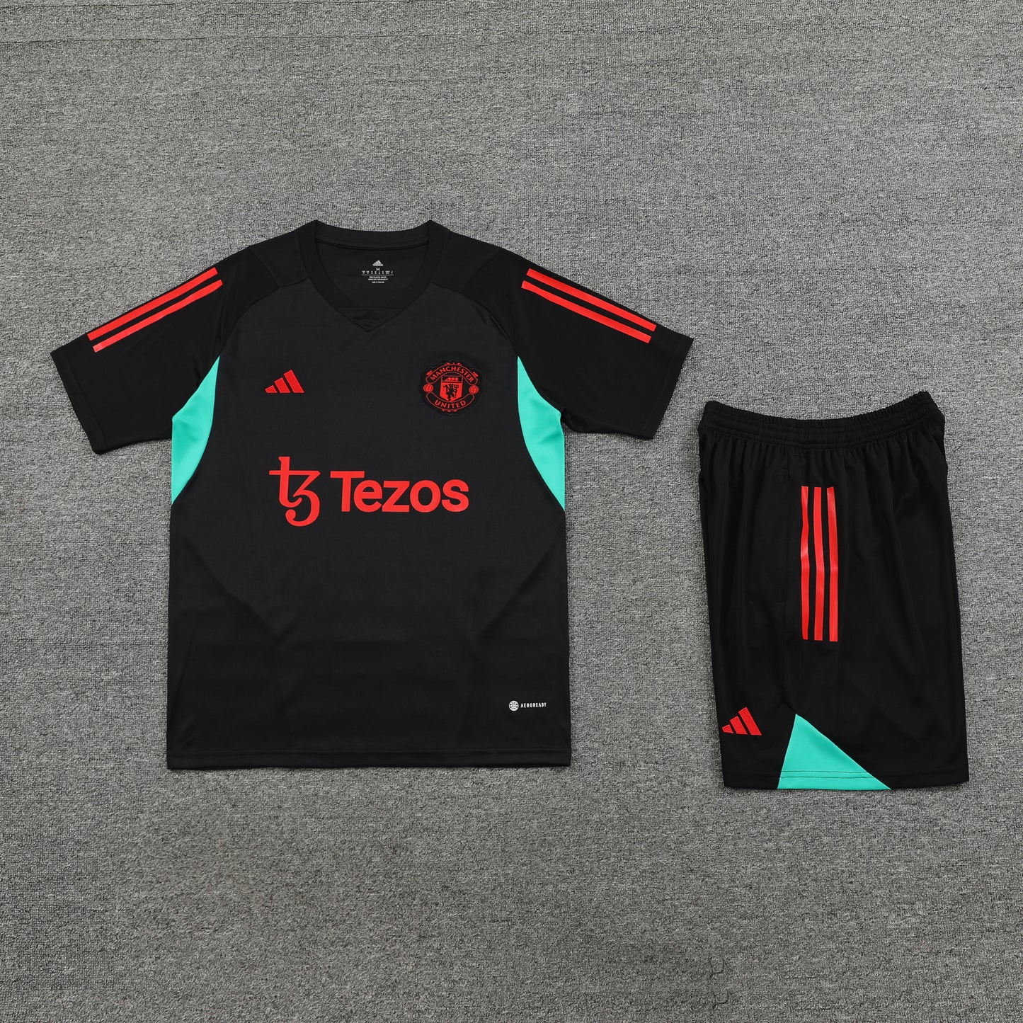 Manchester United Shorts Set-Black