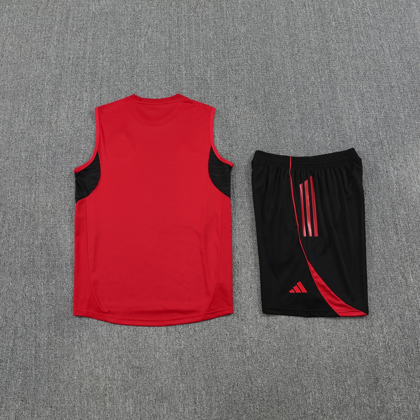 Manchester United Vest Set-Red and Black