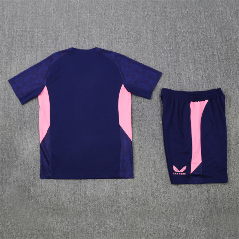 Castore Feyenoord Shorts Set-Navy Blue and Pink
