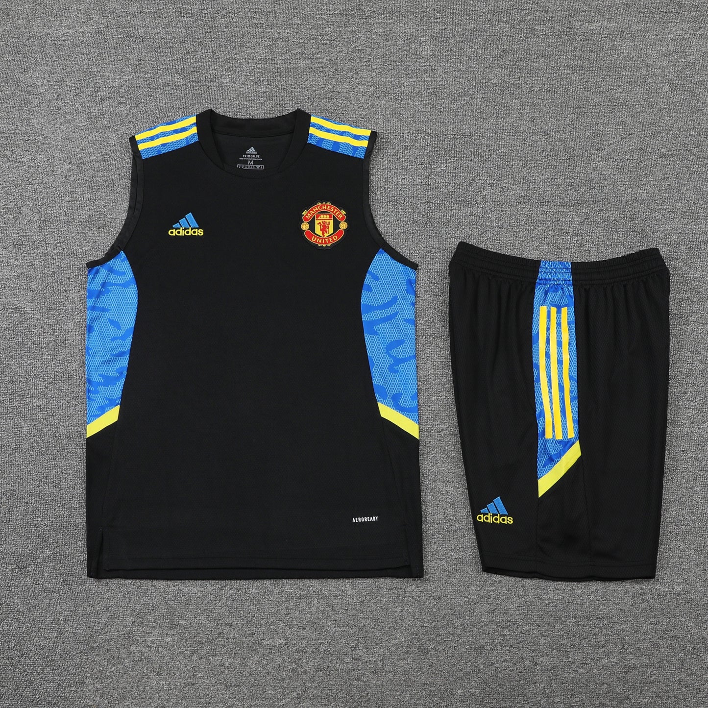 Manchester United Vest Set-Black and Blue