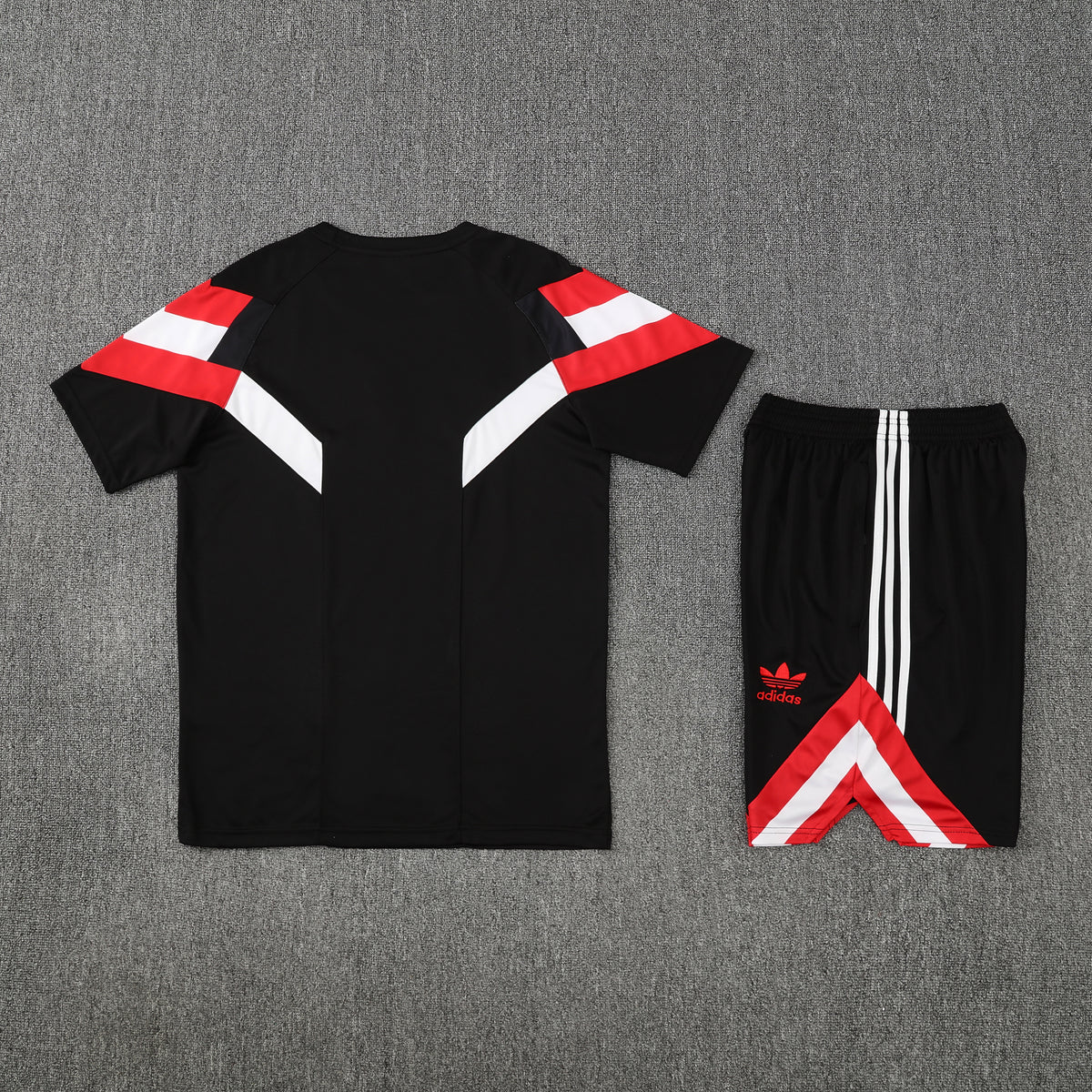 Manchester United Shorts Set-Red, White and Black