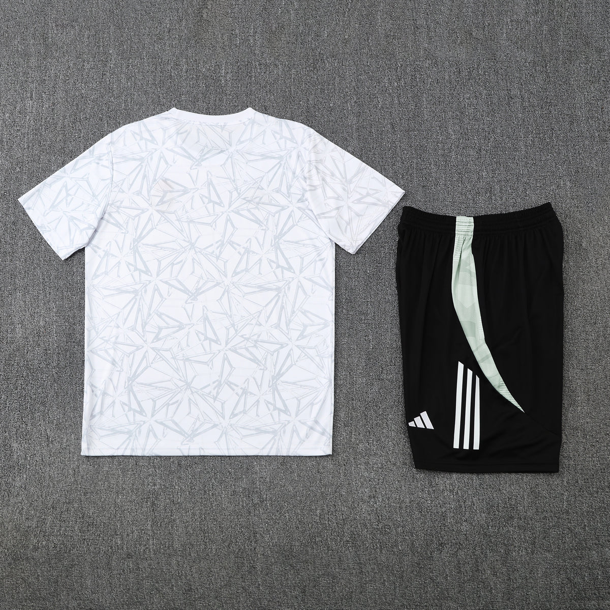 Real Madrid Shorts Set-White and Black