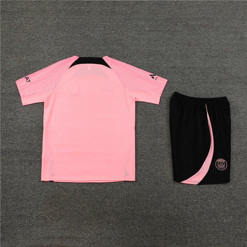 PSG Shorts Set-Pink and Black