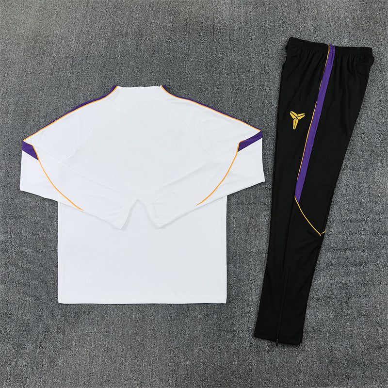 Barcelona Tracksuit-White and Black