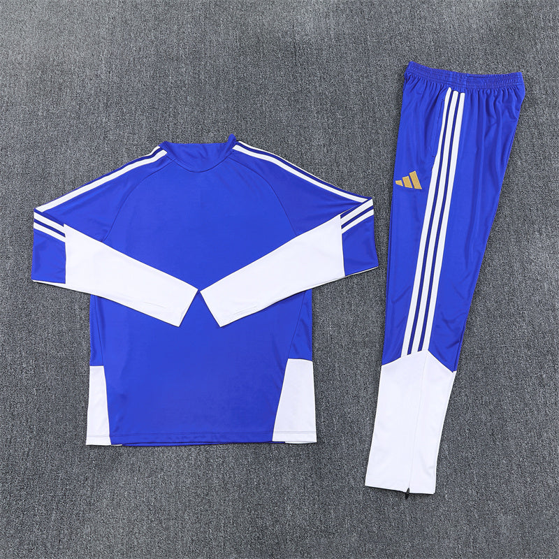 Juventus Tracksuit-Blue and White