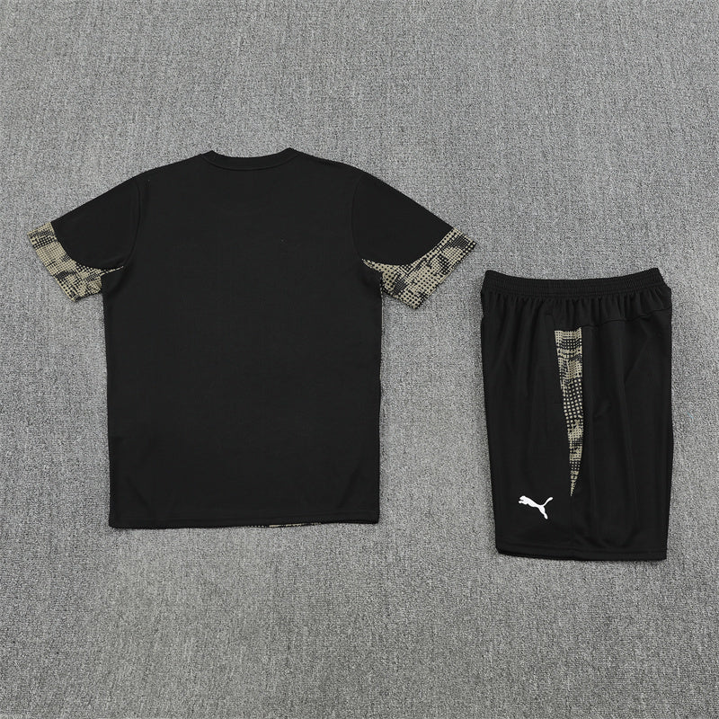 PSV Shorts Set-Brown and Black