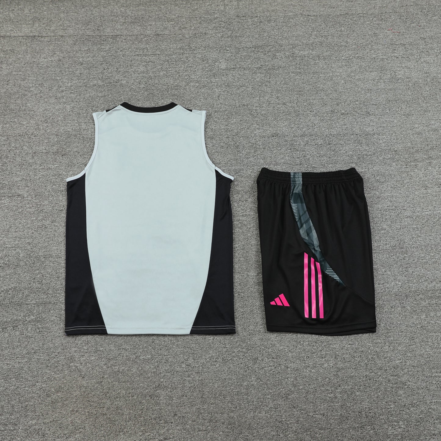 Juventus Vest Set-Grey and Black