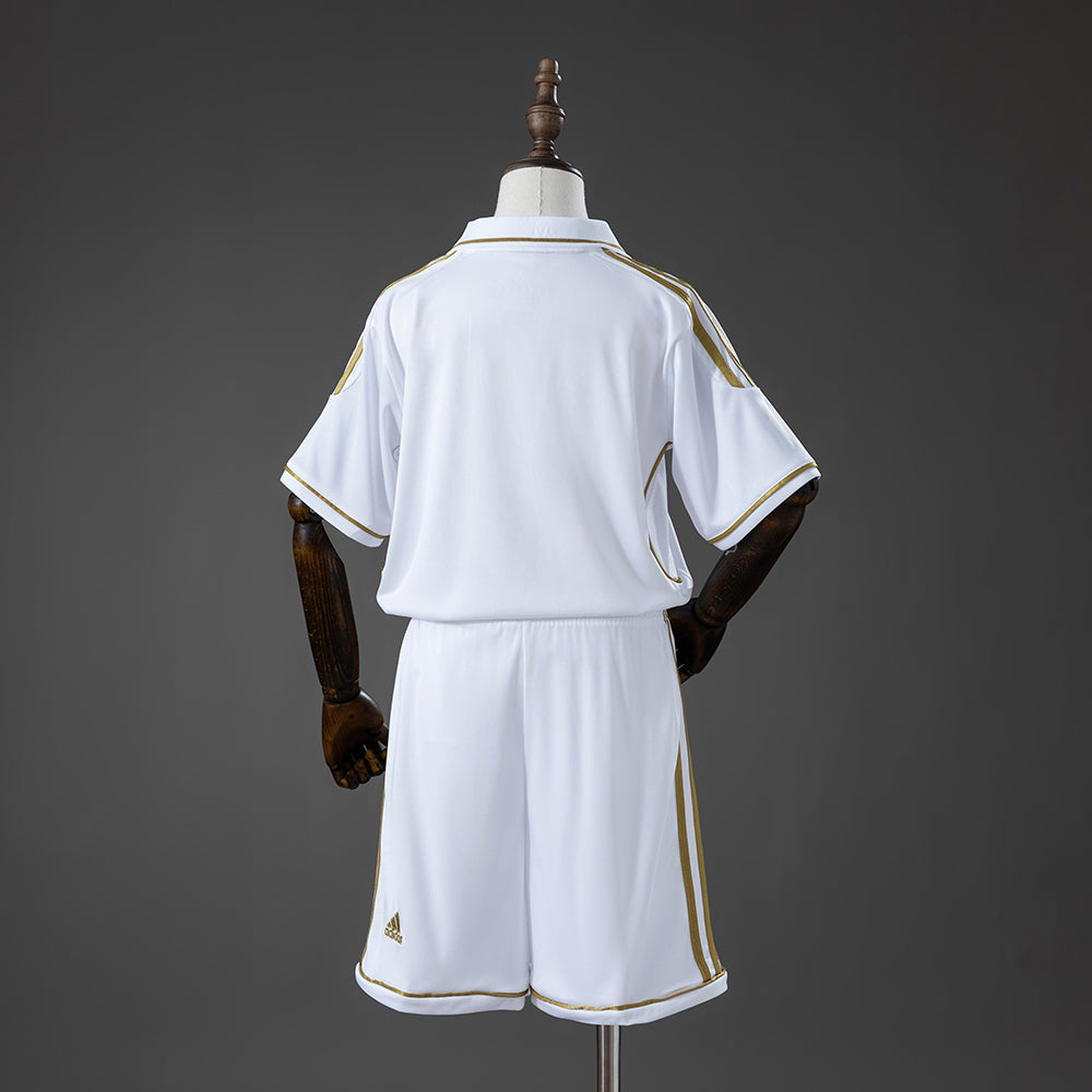 Real Madrid 11/12 Home Retro Kids Kit