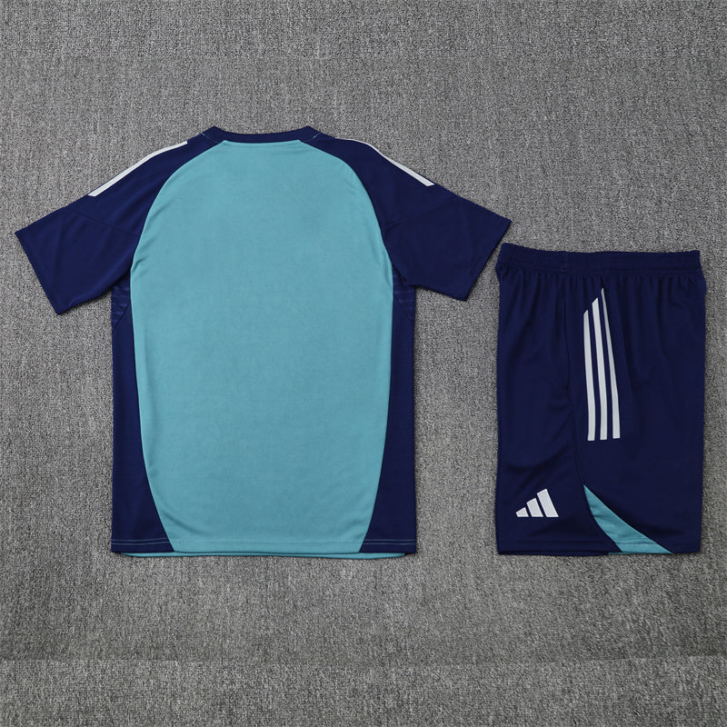 Arsenal Shorts Set-Blue and Navy Blue
