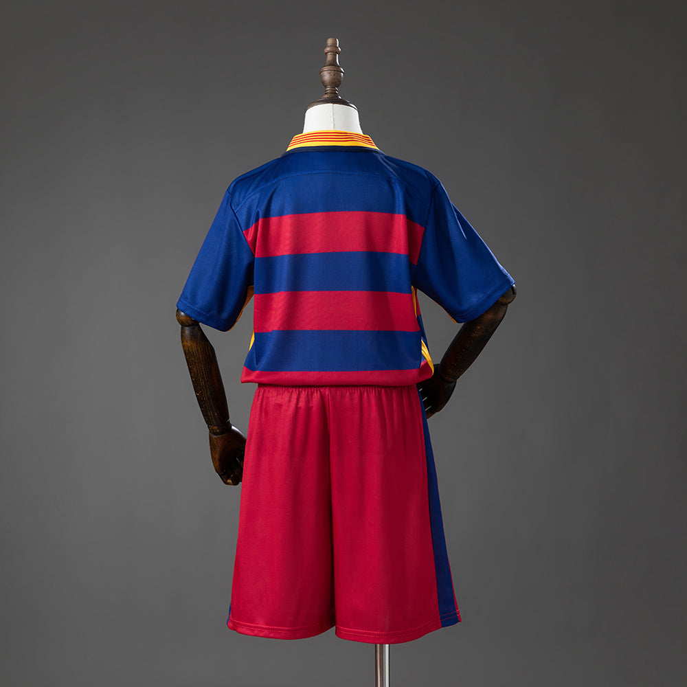 Barcelona 15/16 Home Retro Kids Kit