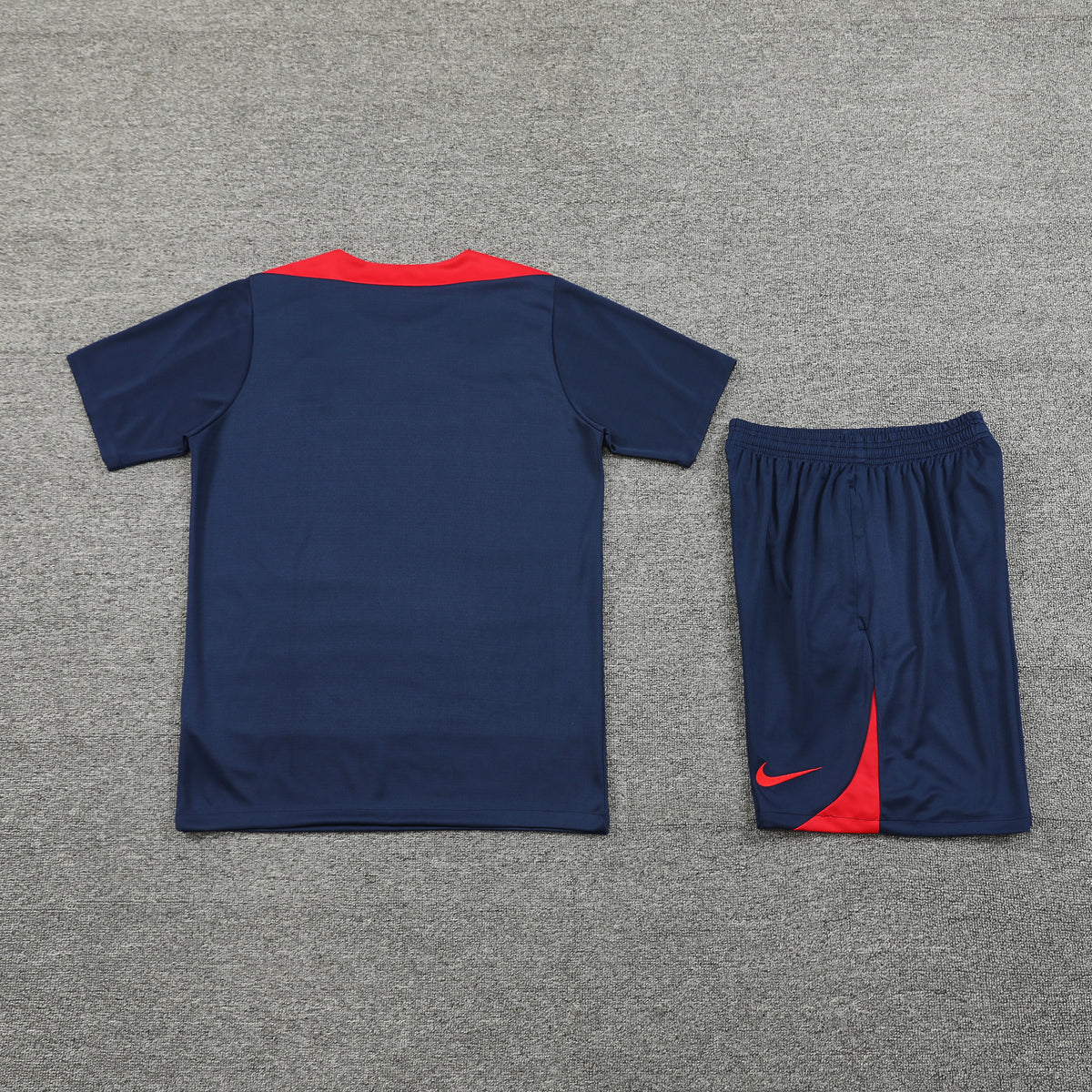 PSG Shorts Set-Navy Blue and Red