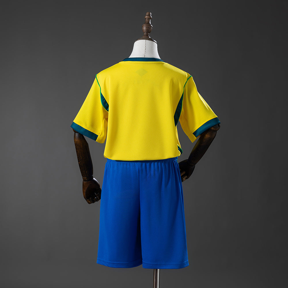 Brazil 2026 Home Kids Kit Jersey