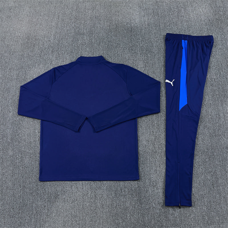 Olympique de Marseille Tracksuit-Navy Blue