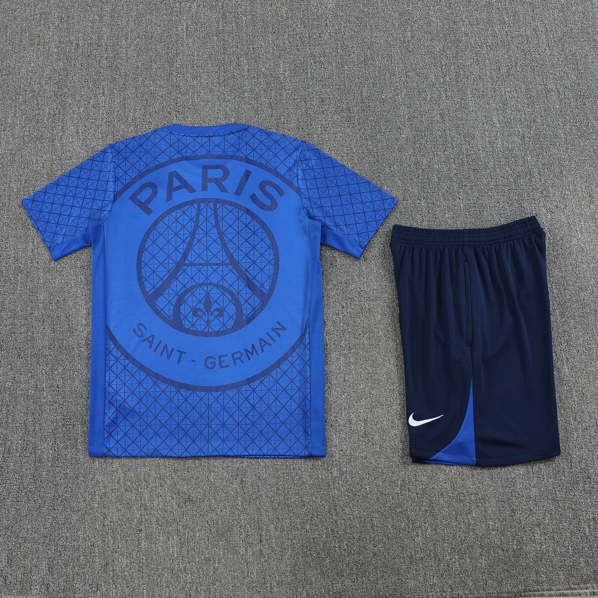 PSG Shorts Set-Blue and Navy Blue