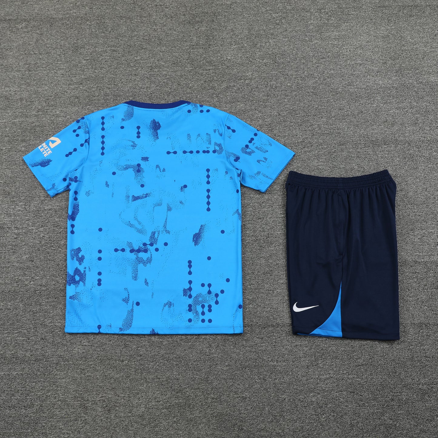 Chelsea Shorts Set-Light Blue and Black