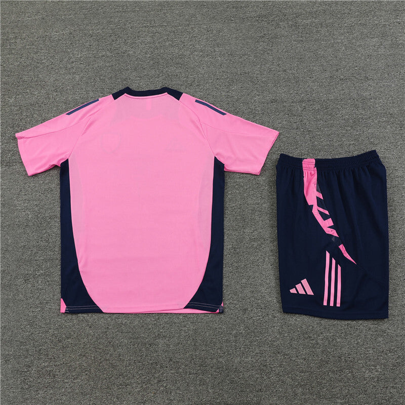 Arsenal Shorts Set-Pink and Navy Blue