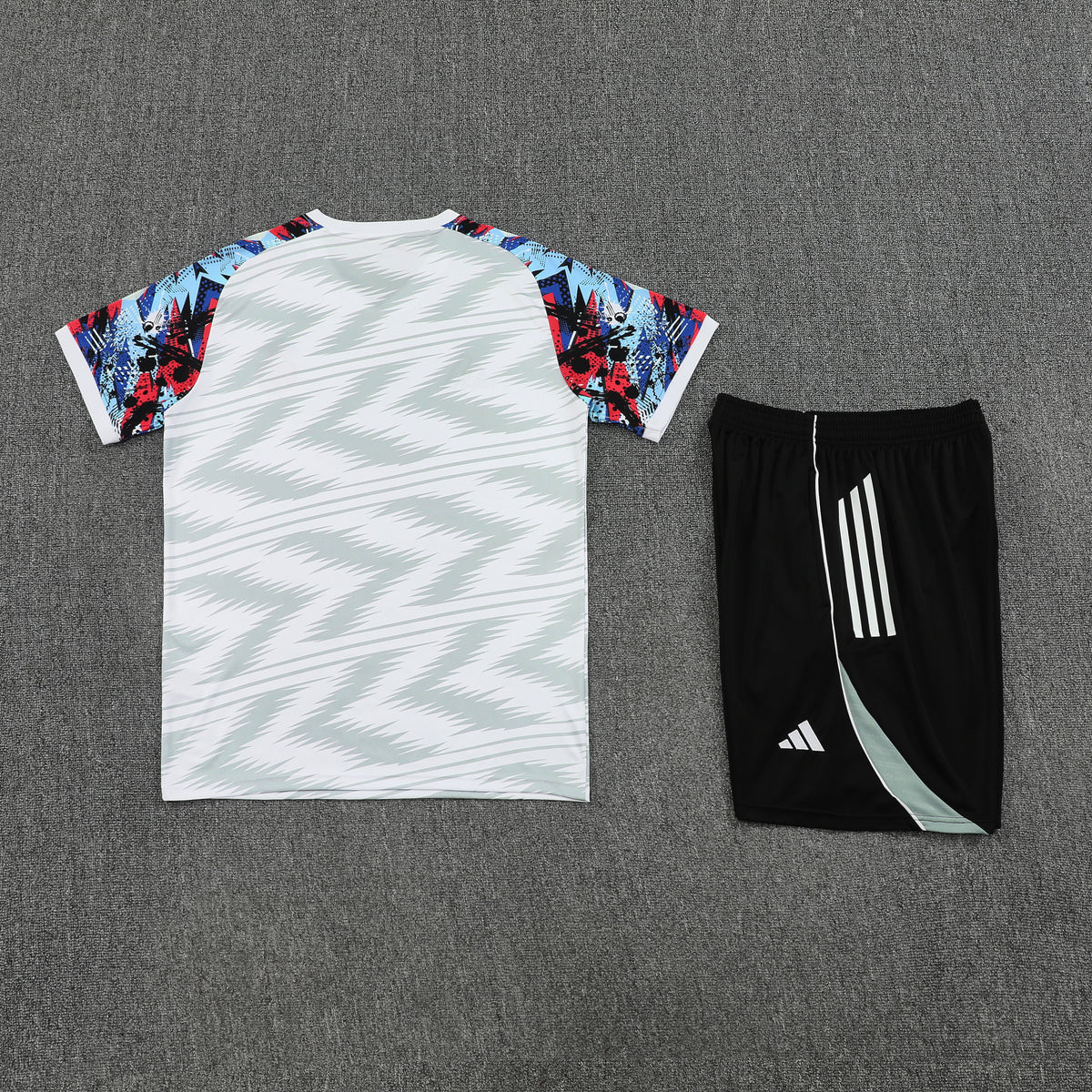 Real Madrid Shorts Set-White and Black