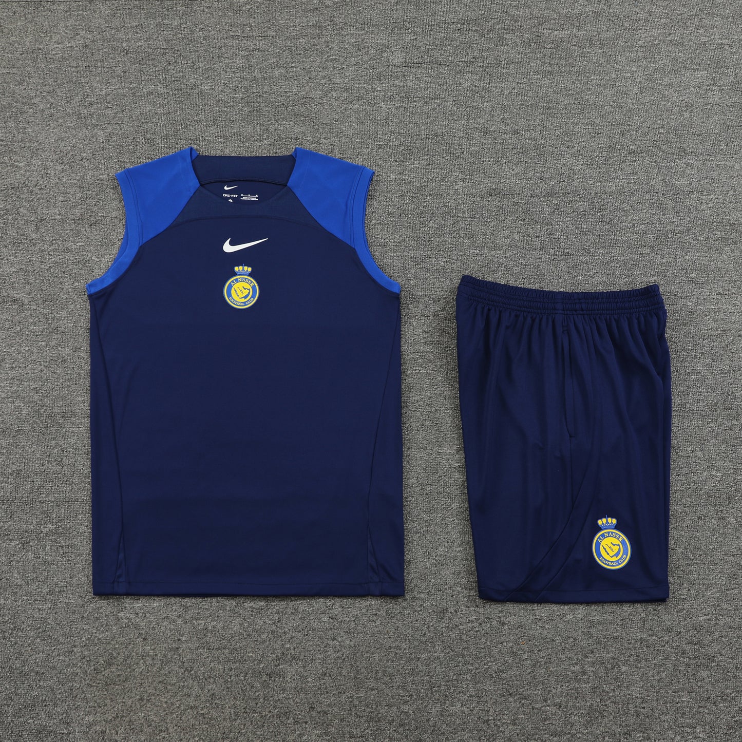 Al Nassr Vest Set-Navy Blue